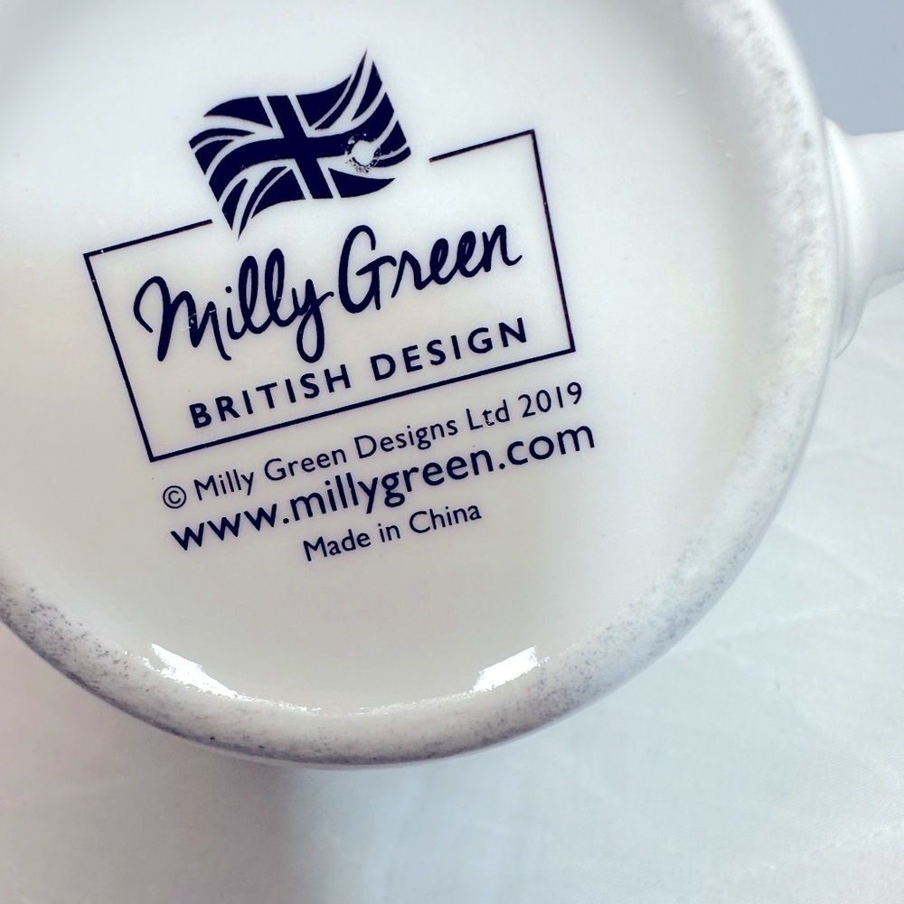 Milly Green British Design Debonair Dogs Coffee Mug Tea Cup 2019 Dog Lovers - Picture 3 of 6